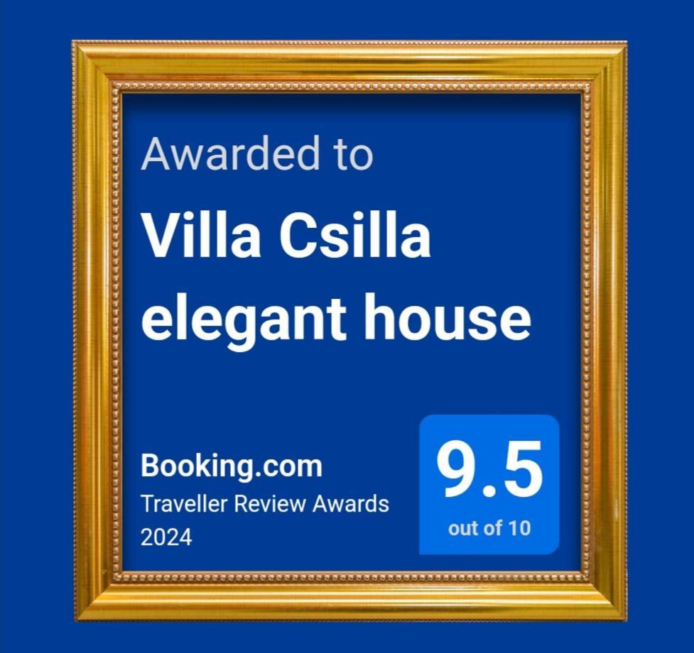 Villa Csilla Elegant House Erd Exterior photo